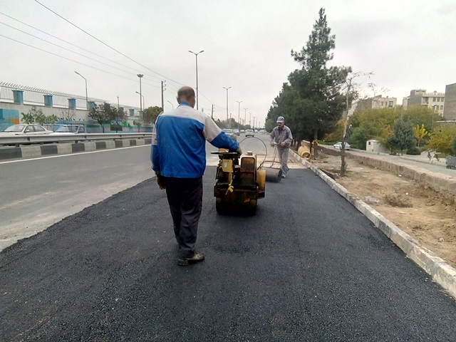 خدمات رسانی به شهروندان توسط اکیپ امانی منطقه یک