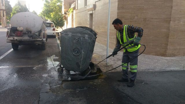 شستشوی جداول ، مخازن و المانهای شهری