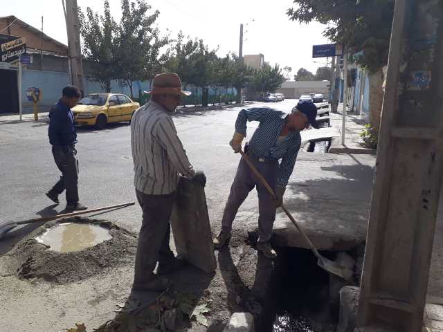 اهم فعالیتهای عمران خدماتی ( واحد امانی ) در منطقه یک